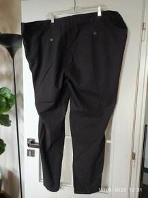 Dámské černé kalhoty, nové, velké vel. 4XL -54 - 2