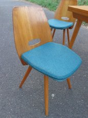 Židle TATRA + rozkládací stůl - 2