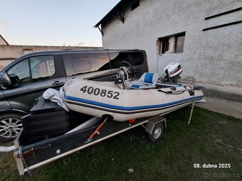 Nafukovaci motorovy clun - 2
