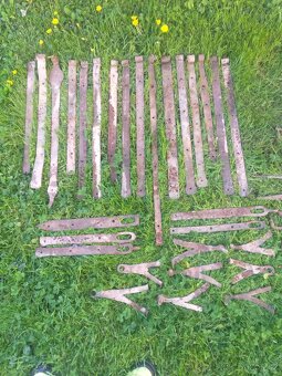 RUČNĚ KOVANÉ PANTY 19.STOLETÍ - 2