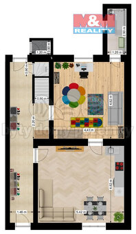 Prodej, rodinný dům 140 m2, pozemek 220 m2, Husinecká, Tábor - 2