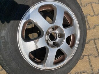 Alu kola 15” 5x100 a pneu 195/65/R15 - 2