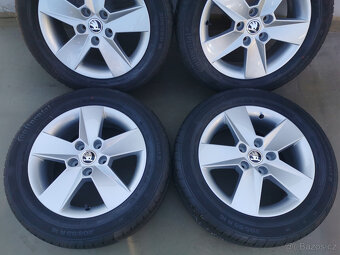 205/55R16 ALU KOLA OCTAVIA III 6,5x16 5x112 ET46 NOVÁ SADA - 2
