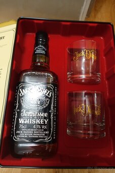 Dárkové balení Jack Daniel’s Old No. 7 – 0,75 l 2 skleničky - 2