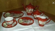 hmoždíře, váhy, svícny, porcelán, stará keramika - mix věcí - 2