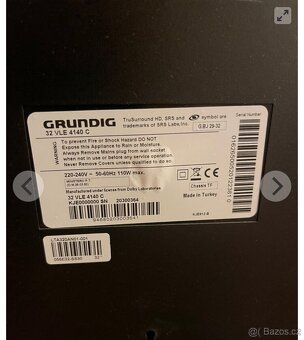 TV Grundig 32 VLE 4140. Grundig 32 VLE 4140 C. - 2