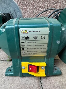 Pomaloběžná bruska MD150/200FG - 2