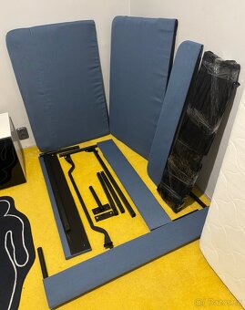 Pohovka/ postel IKEA BLÅKULLEN + matrace 90 x 200 cm - 2