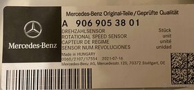 Snímač rychlosti MB Sprinter A9069053801 - A9069053701 - 2