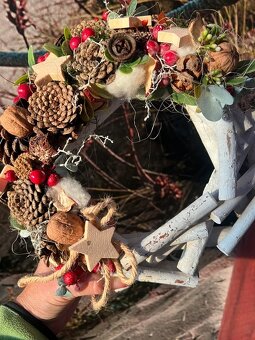 Vánoční věnec na dveře na prodej - 2