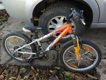 Aluminiové dětské kolo Dinotti 20" s přehazovačkou - 2