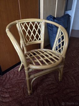 Křesílko, ratanové, dětské - 2