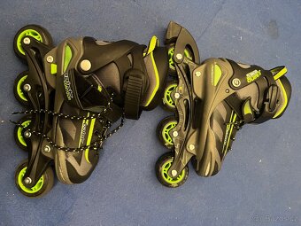 Detske koleckove brusle Zealot Contour vel.33-36 - 2