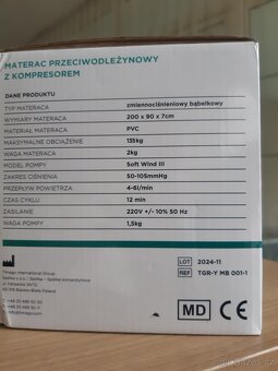 Zdravotní pomůcky - Tlaková matrace - 2