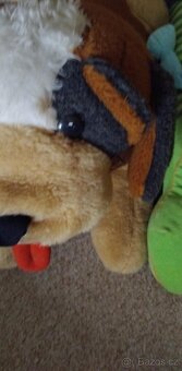 Plyšový pes velký a krokodýl - 2