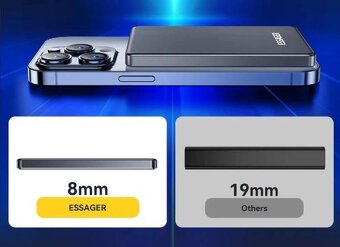 Magnetická powerbanka KR-W002 / 5000 mAh - 2