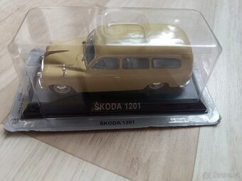 Nový model auta škoda 1201 - 2