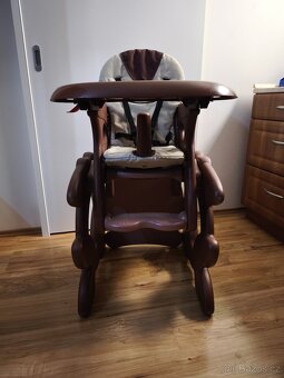 Dětská jídelní židlička a stoleček - 2