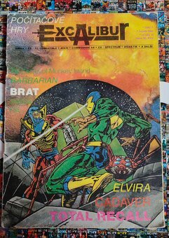 Herní časopisy EXCALIBUR, SCORE a LEVEL - 2