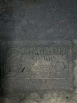 Bmw e60,61, plast, kryt pod motor - 2