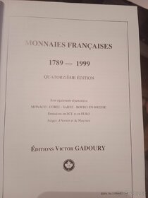 KATALOG MINCÍ FRANCIE 1789 - 1999 - 2