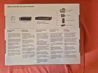 Cisco SF110-24, 24-portový 10/100Mbps switch NOVÝ - 2