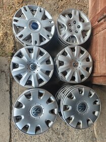 Prodám poklice, sady 14", 15" a 16" na vozy různých znače - 2