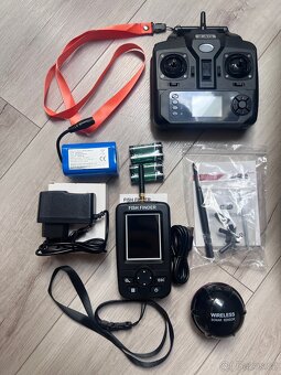 Zavážecí loďka na ryby s GPS a sonarem (NOVA) - 2