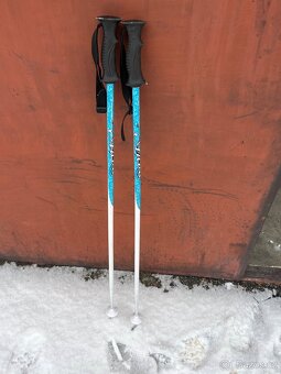 Lyže Blizzard 140cm +hůlky arcore 110cm - 2