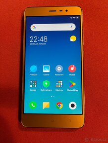 📱Telefon Xiaomi Redmi Note 3 3/32GB zlaty kovovy s obaly - 2