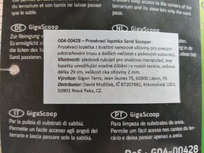 Prosévací lopatka na trus - 2