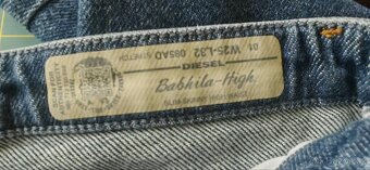 Džíny Diesel Babhila High vel 25/32 - 2
