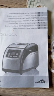 Domácí pekárna ETA - 2