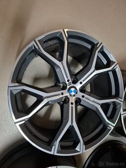 Originál sada 21" BMW G05, X5, X6 style 741M - TOP - 2