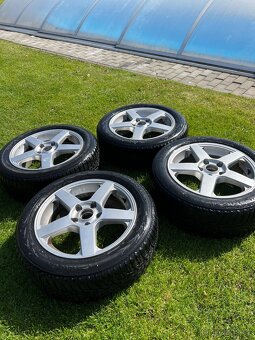 Alu kola 205/55/R16 zánovní pneu - 2