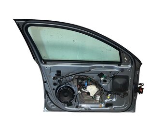 Levé přední dveře šedá metalíza LF8L Škoda Superb 2 2009 - 2