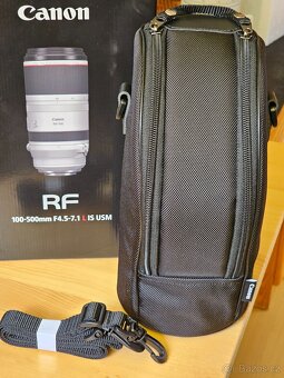 Objektiv Canon RF 100-500mm f/4.5-7.1L IS USM v záruce - 2