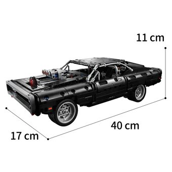 Stavebnice Dom´s Dodge Charger - 2