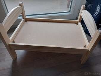 Dřevěná postýlka pro panenky Ikea - 2