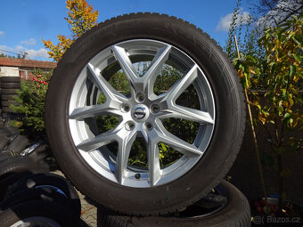 Volvo XC40 + V90 CC - zánovní zimní alu 18" 5x108 ET50,5 - 2