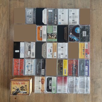 MC audio kazety - česká hudba a mluv. slovo /NEW/ - 2