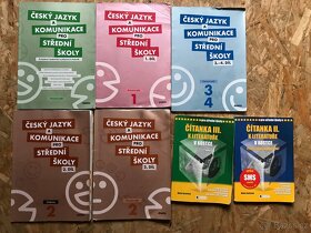 Učebnice - AJ, ČJ, Fy, Elektro - 2