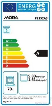 Sporák MORA P 2252 AS - 2