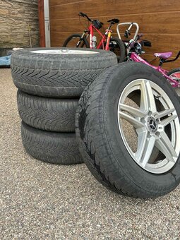 originální Mercededes kola 5x112 16 + pneu letní 205/60 R16 - 2