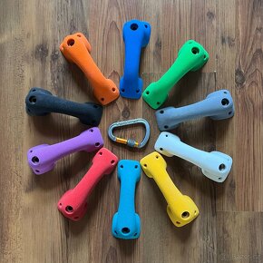 Dětské lezecké chyty THEREX Handle set - 10 kusů - 2