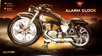 Replika motorky s hodinami - 2