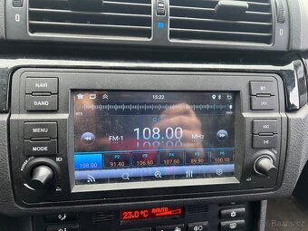 Bmw e46 2din radio+ original kastlík - 2