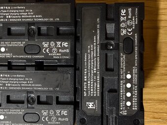 NP-F970 - 6600 mAh - 2
