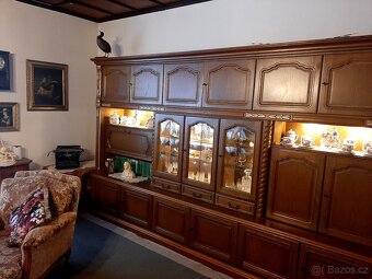 stylová rustikální obývací stěna - 2