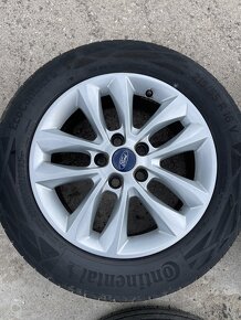 Originál kola Ford R16, 6.5JX16 H2, letní pneu 215/55 - 2